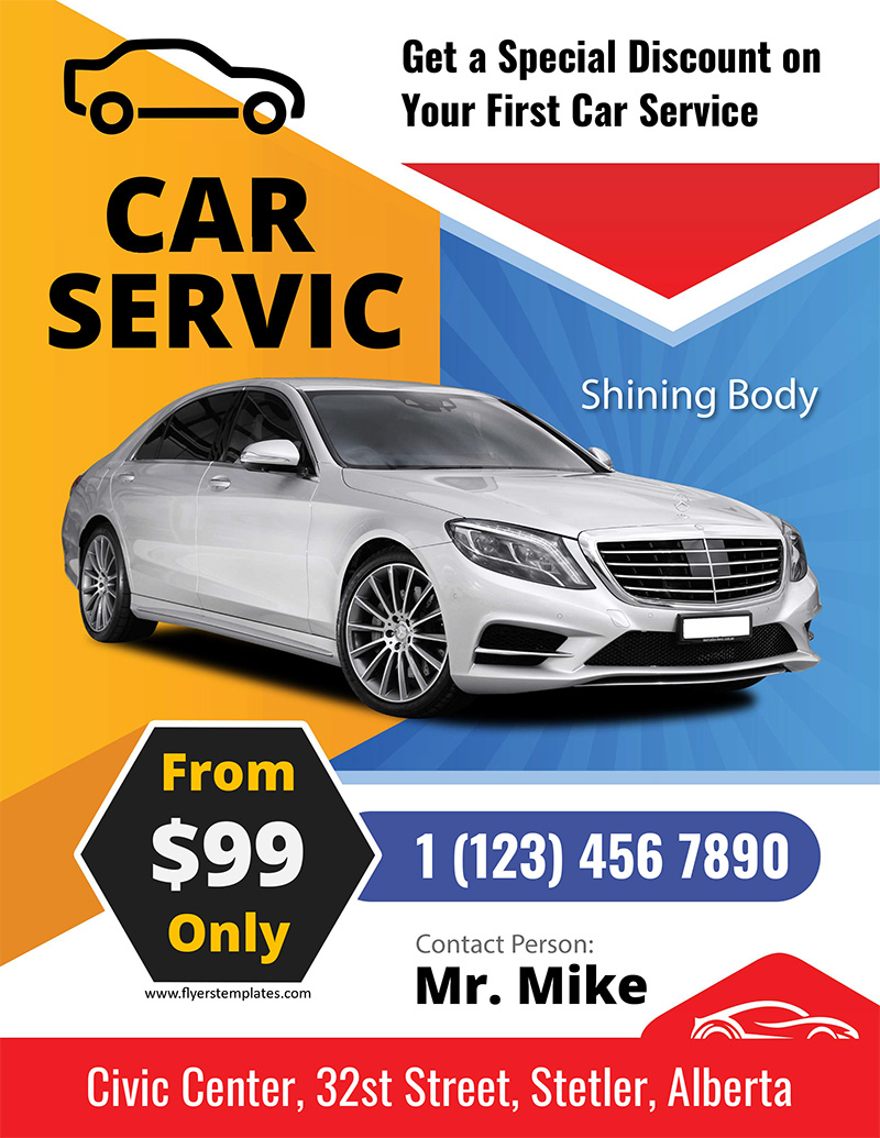 Car Service Flyer