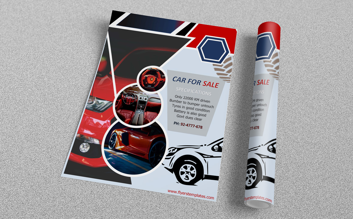 Free Car for Sale Flyer Template